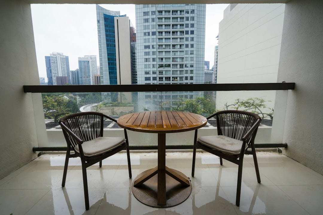 Open-plan dining area in a District 15 condominium