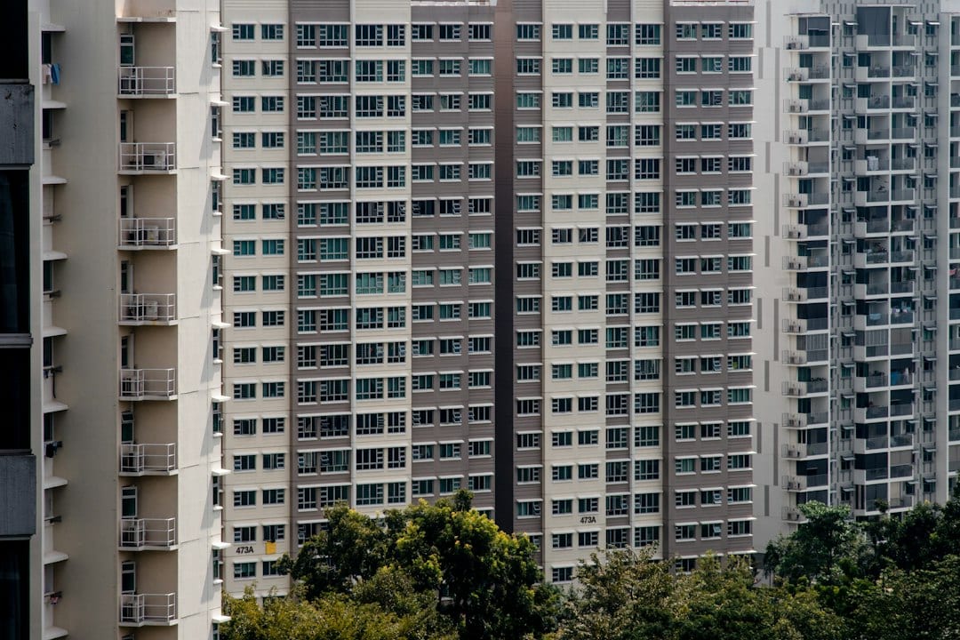 HDB resale apartment block facade