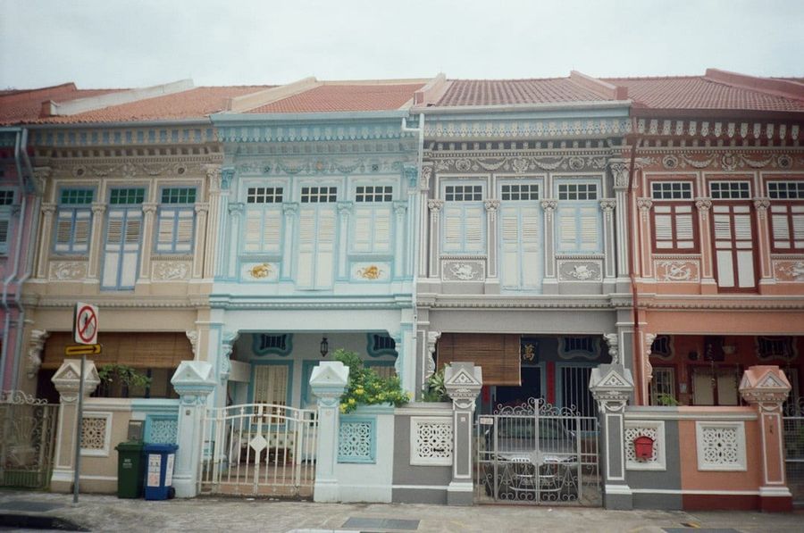 Joo Chiat Terrace landed house exterior
