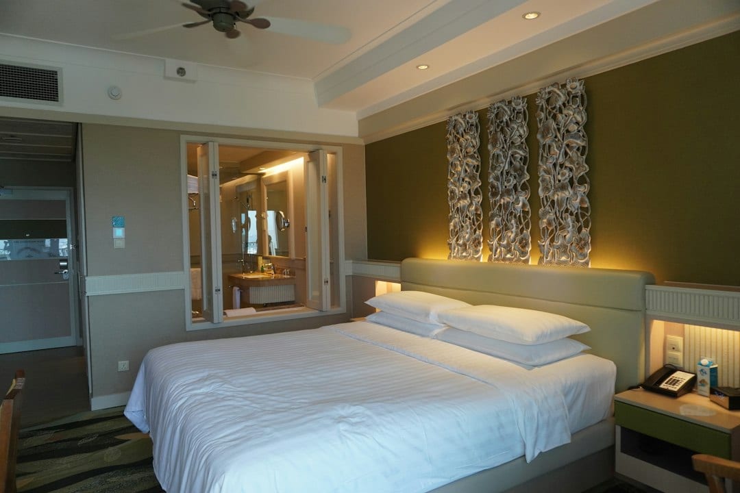 Bright bedroom in a District 9 apartment